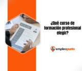 ¿Qué curso de formación profesional elegir?